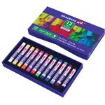 Пастель сухая художественная BRAUBERG ART CLASSIC, 12 цветов, круглое сечение, 181453