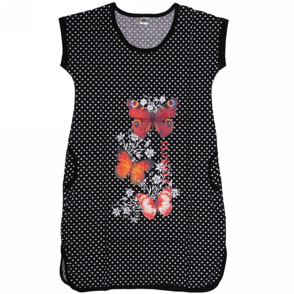 Халат женский, хлопок, 46