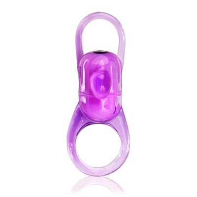 Фиолетовое кольцо на пенис RodeO Bucker (Цвет: фиолетовый)