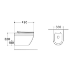 Set AQUATEK ЛЕЯ (рама AQUATEK Standard INS-0000012 с звукоиз.прокладкой+крепеж KKI-0000002+кнопкаKDI-0000009+унитаз ЛЕЯ AQ1199-00 с крышкой-сиденьем soft-close)