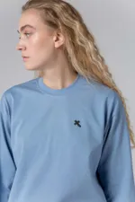 Лонгслив Toccotwo Женский Голубой