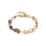 Браслет Coeur de Lion Brown-Gold 4524/30-1116