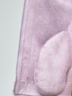 Шуба женская чебурашка тедди экомех, SilverFox (арт. S2247-601)