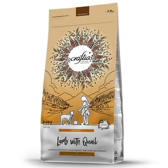 Сухой корм CRAFTIA NATURA для щенков средних и крупных пород из ягненка с перепелкой 2 кг