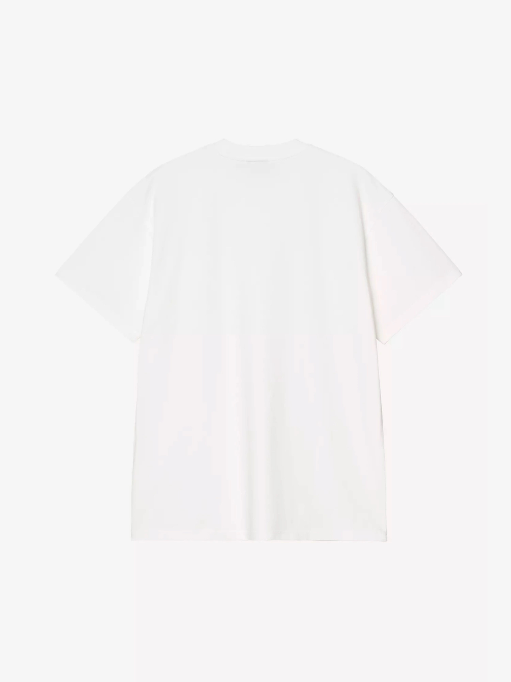 Футболка Carhartt WIP Pond Corps Pocket White Heavy stone wash