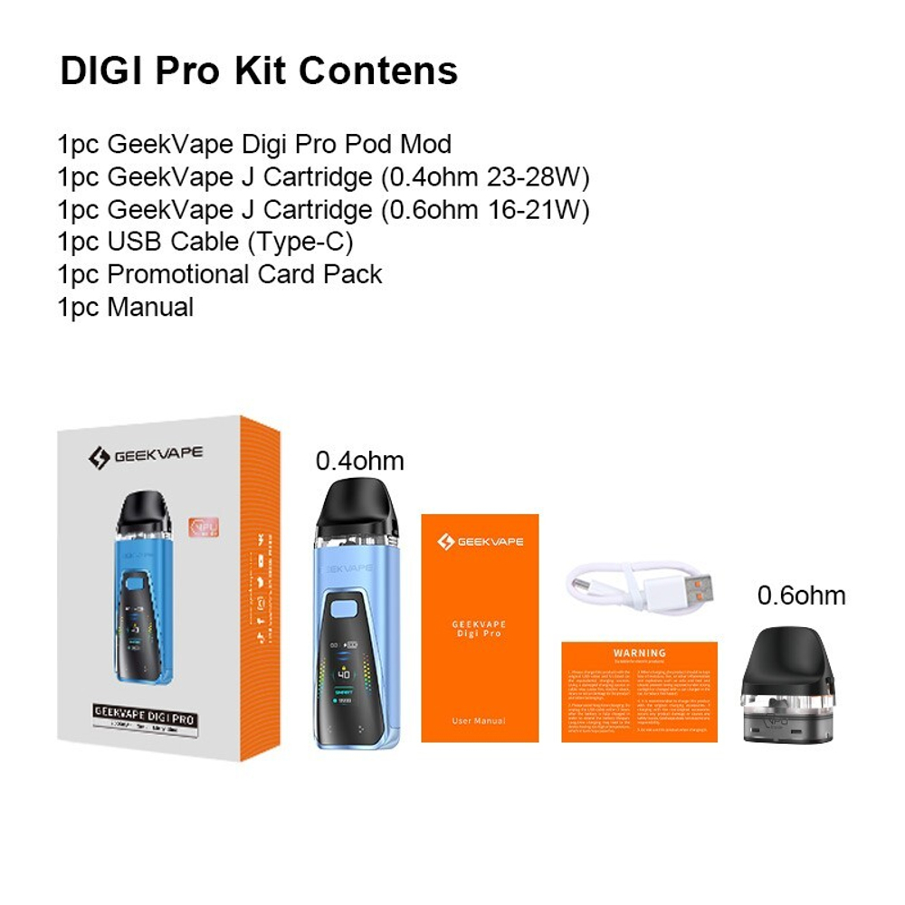 Geek Vape DIGI PRO R 2000mAh Pod Kit