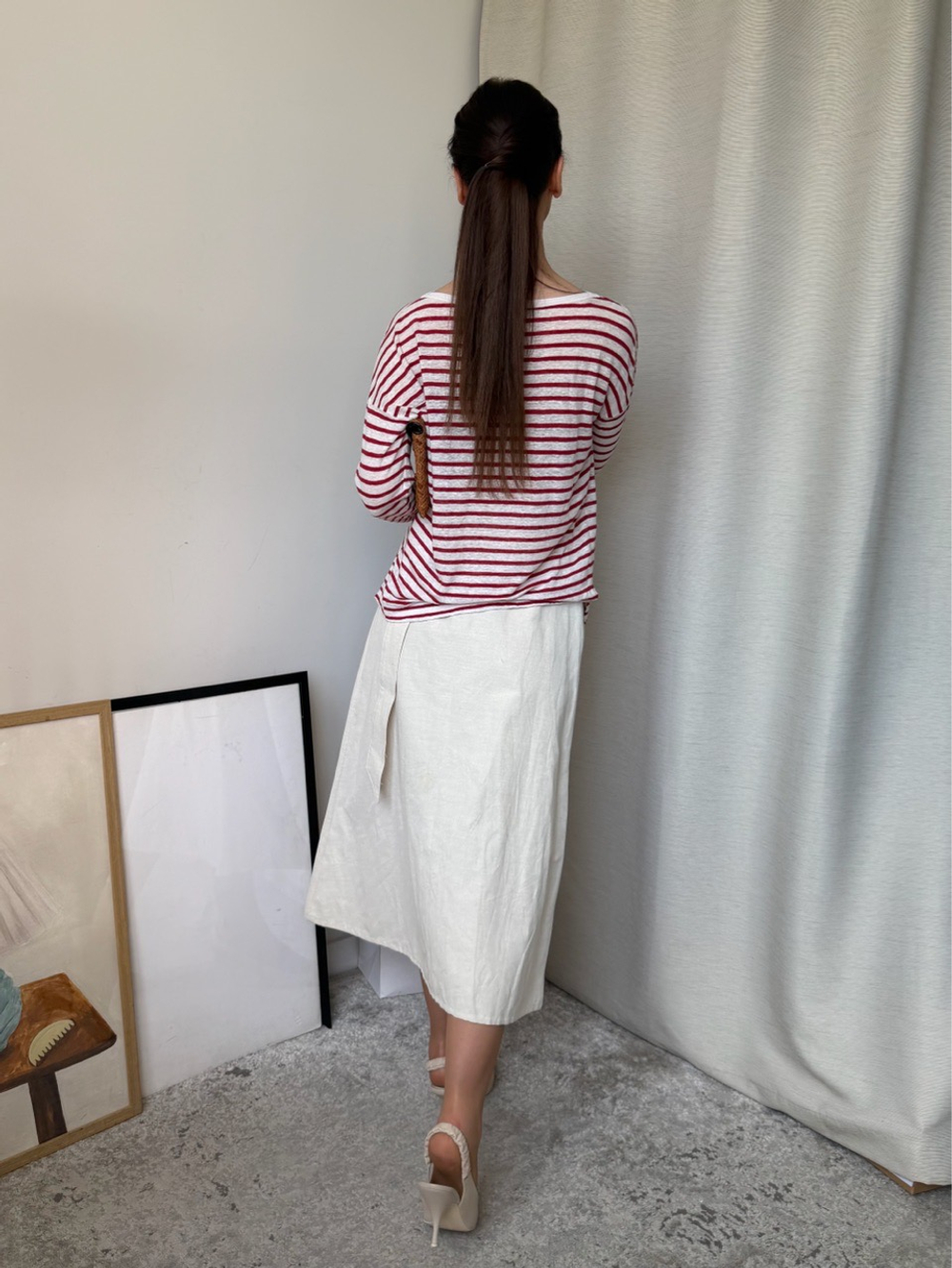 Льняной лонгслив Loro Piana, M