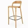 Полубарный стул Esse 65 см, массив дуба светлый тон