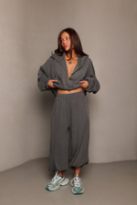 Джемпер из фактурного трикотажа