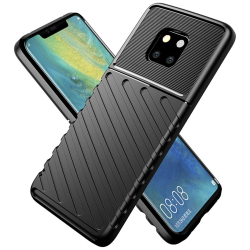 Чехол для Huawei Mate 20 Pro (Mate20 RS) цвет Black (черный), серия Onyx от Caseport