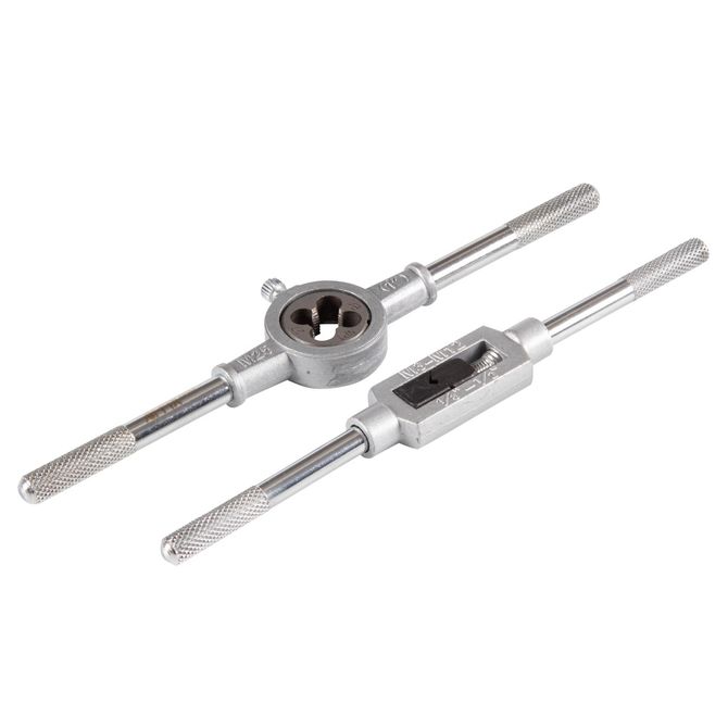 AFFIX (AF35100024C) Набор метчиков и плашек SK-5 M5-M12, кейс, 24 предмета