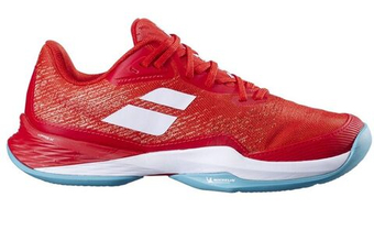 Женские Кроссовки теннисные Babolat Jet Mach 3 All Court - фиеста красный