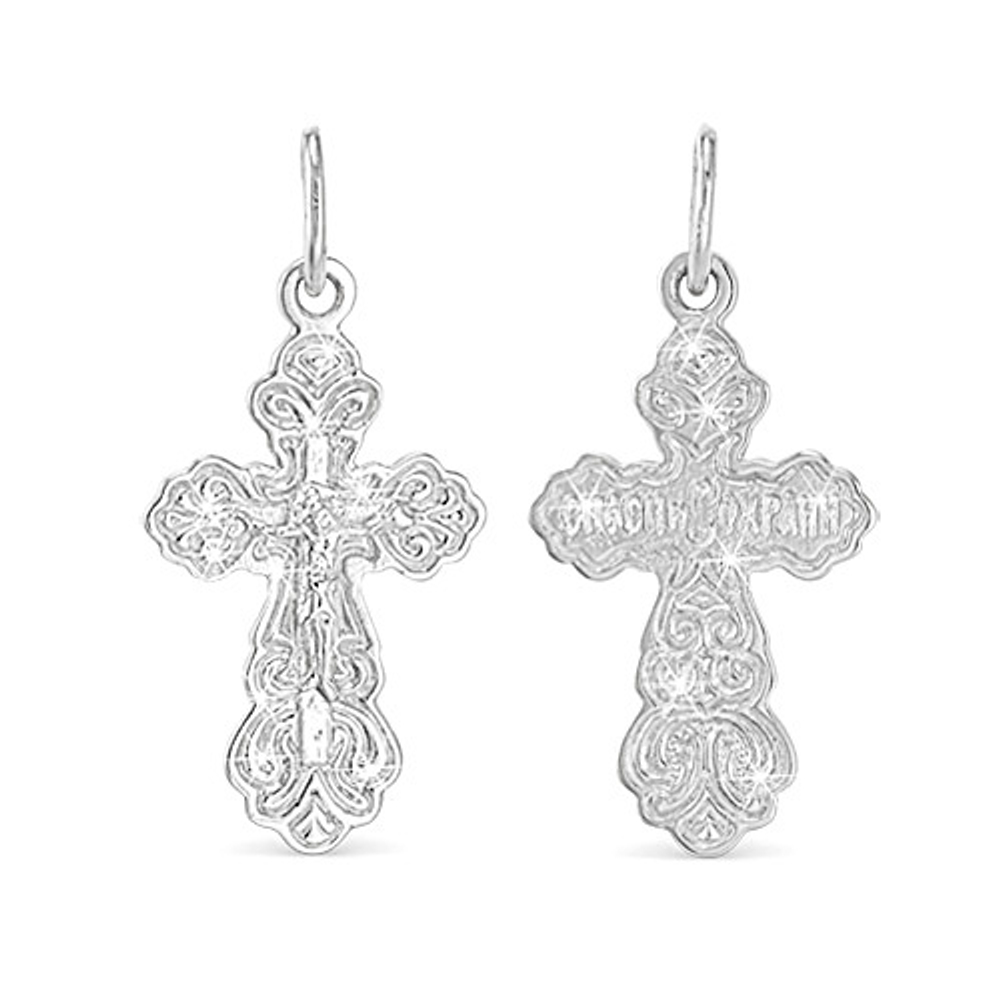 Крест из серебра 925 пробы