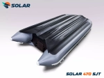 Лодка надувная моторная solar-470 super jet tunnel