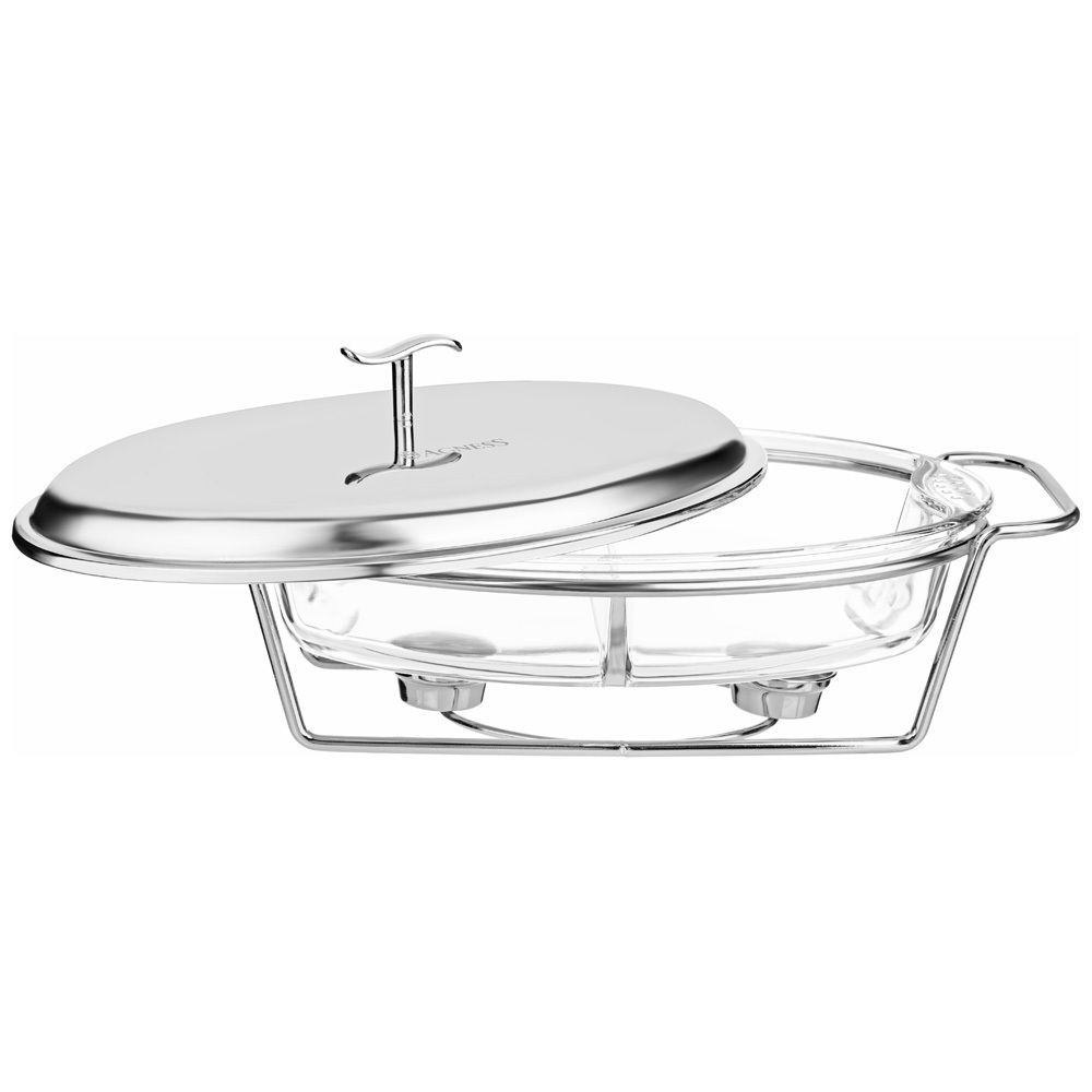 МАРМИТ AGNESS ОВАЛЬНЫЙ 2 ОТСЕКА SILVER 2,6L