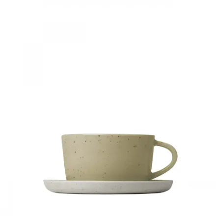 Blomus Набор из 2 кофейных чашек SABLO savannah с блюдцем