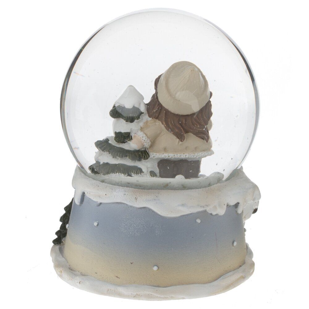 GAEM Фигурка декоративная "Дети" в стекл шаре, L7 W6,5 H8,5 см, 2в.