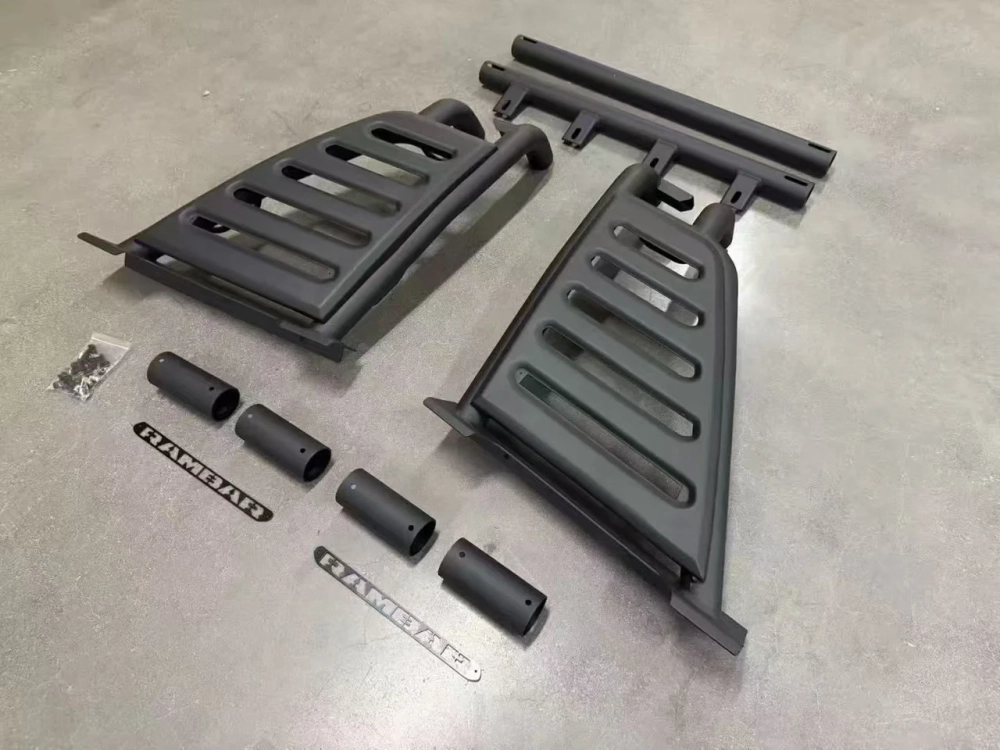 Защитная дуга RAMBAR в багажник для RAM 1500 TRX 2021+ РАМ РАМБАР защитный обвес стальная дуга