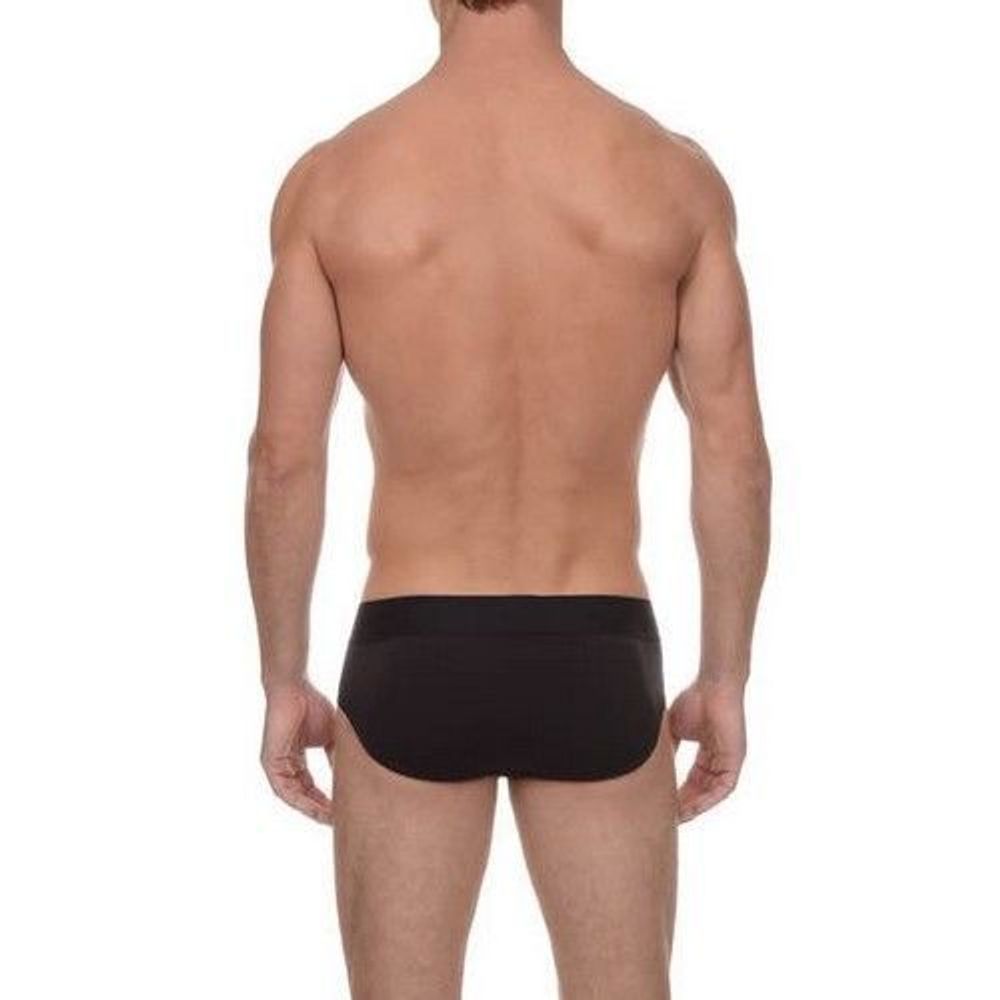 Мужские трусы Брифы черные 2(x)ist Men&#39;s Electric No-Show Brief Limited Edition Black