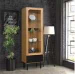 Витрина Киото 1.1С.1 L(R) из массива дуба