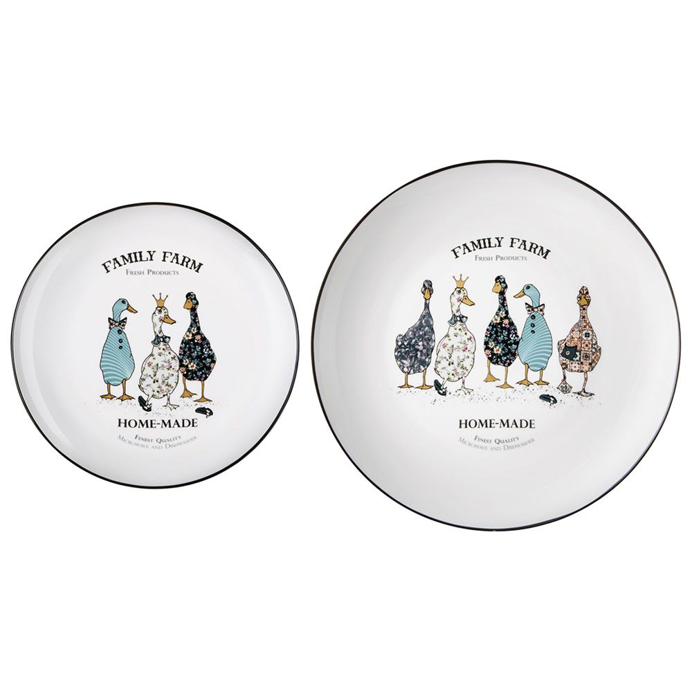 НАБОР ПОСУДЫ ОБЕДЕННЫЙ LEFARD "FAMILY FARM" НА 6 ПЕР. 18 ПР. (КОР=1НАБ.)