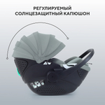 Детская коляска Rant Teo Soft 3 в 1 с автокреслом Aster Zero Olive Cloud