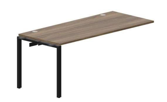 стол Strike 1800х780х750мм (2 громмета) - приставной элемент