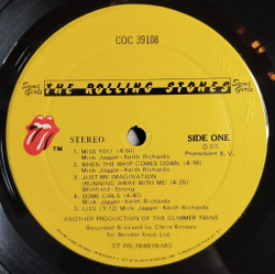 Винтажная виниловая пластинка LP The Rolling Stones Some Girls (USA 1978)