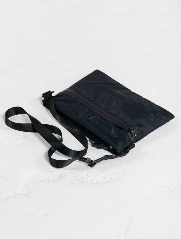 Сумка F2 Сакош кросс-боди средняя черная - фото 7