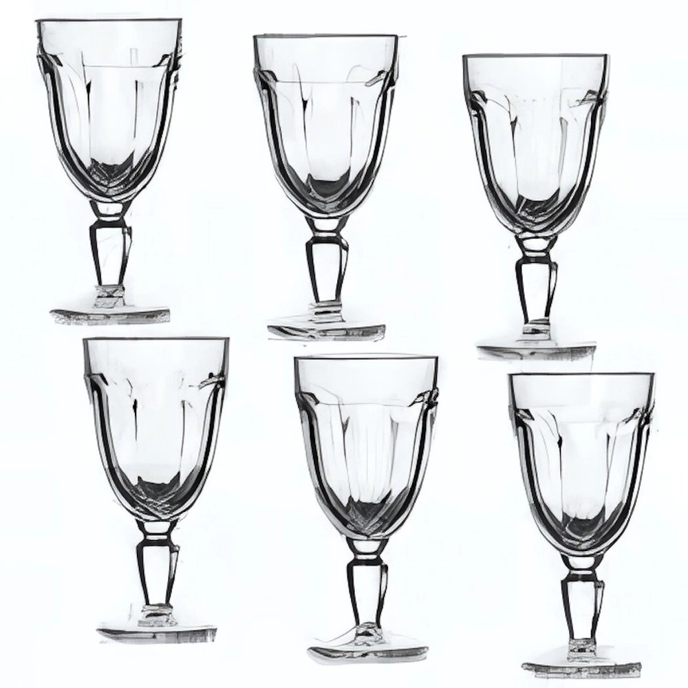 Набор бокалов для вина 6шт 235мл «Касабланка» 51258B