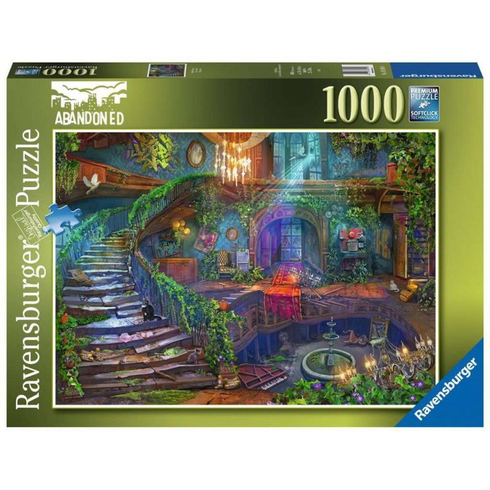 Ravensburger - Пазл Заброшенный отель Заброшенный 1000 шт. 161898