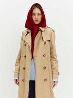 Косынка плотная замшевая