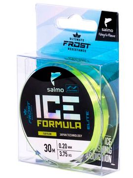 Леска монофильная зимняя Salmo Elite ICE FORMULA Fluo Yellow 030/020