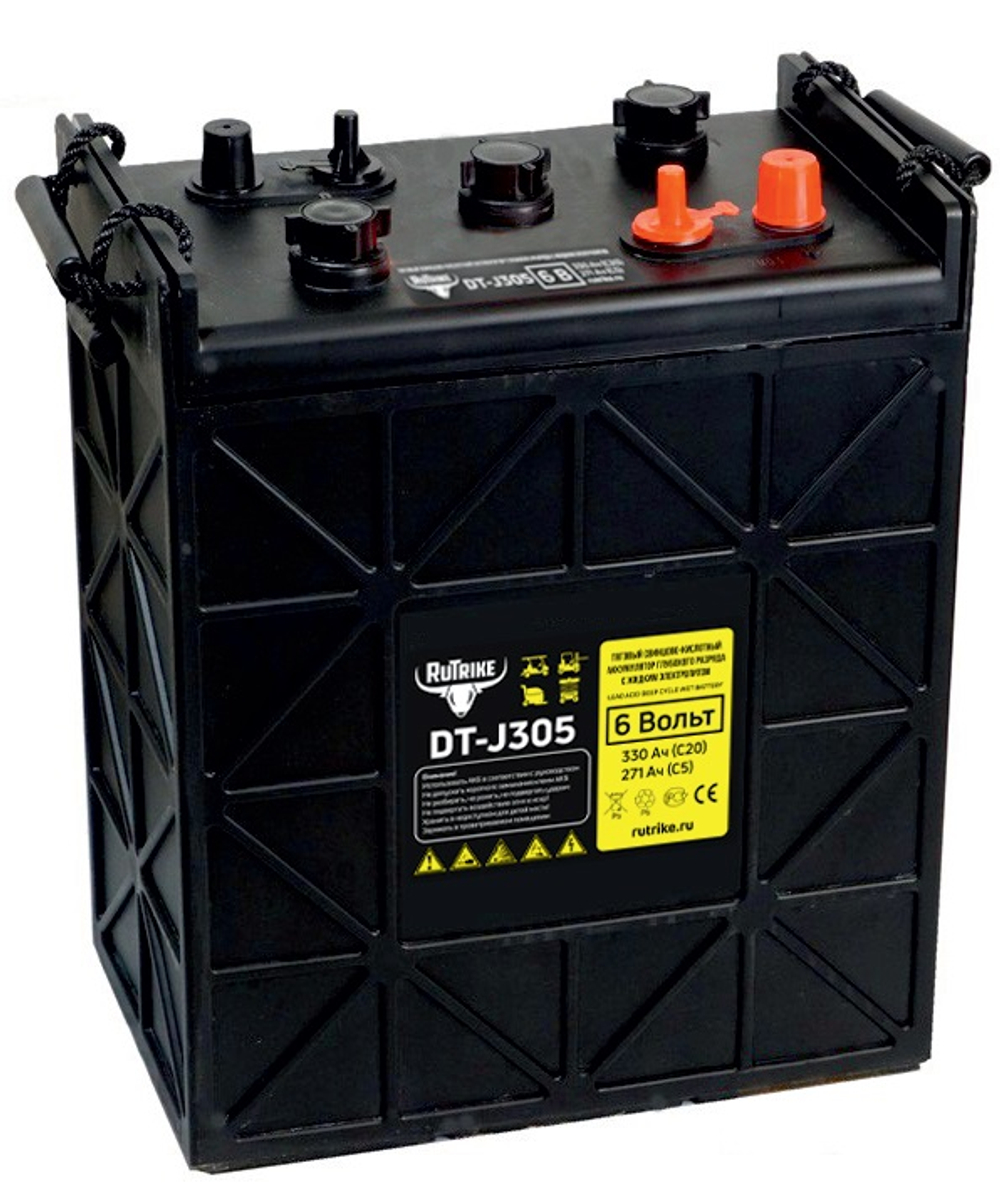 Тяговая аккумуляторная батарея WET Rutrike DT-J305 (J305H-AC)