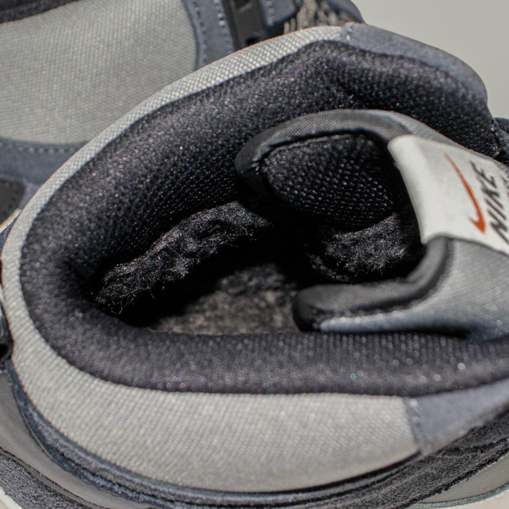 кроссовки Nike Air Force 1 Mid Grey / Light Grey Winter