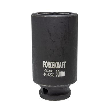 Головка ударная глубокая 30мм (6гр.),1/2'' FORCEKRAFT FK-4458530