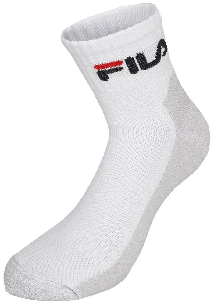 Теннисные носки Fila Quarter Sport 1P - white