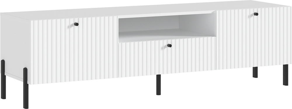 Тумба ТВ Оливия (малая) (металл), Белый, Шарли Белый