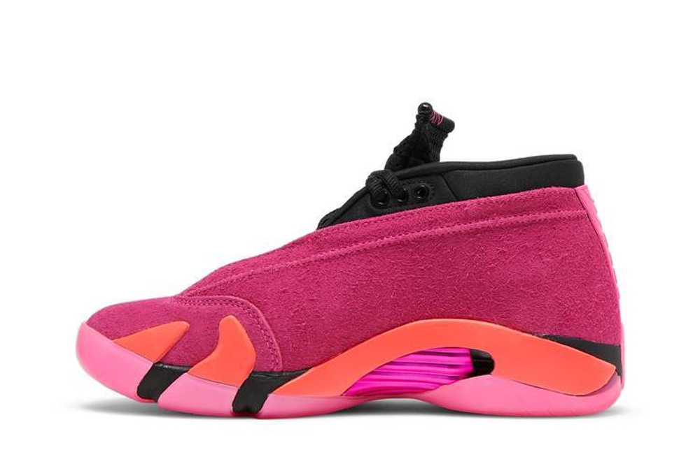 Кроссовки Jordan Air Jordan 14 Retro Low "Shocking Pink" (Женская размерная сетка)