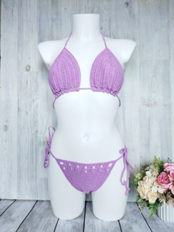 Купальник вязаный