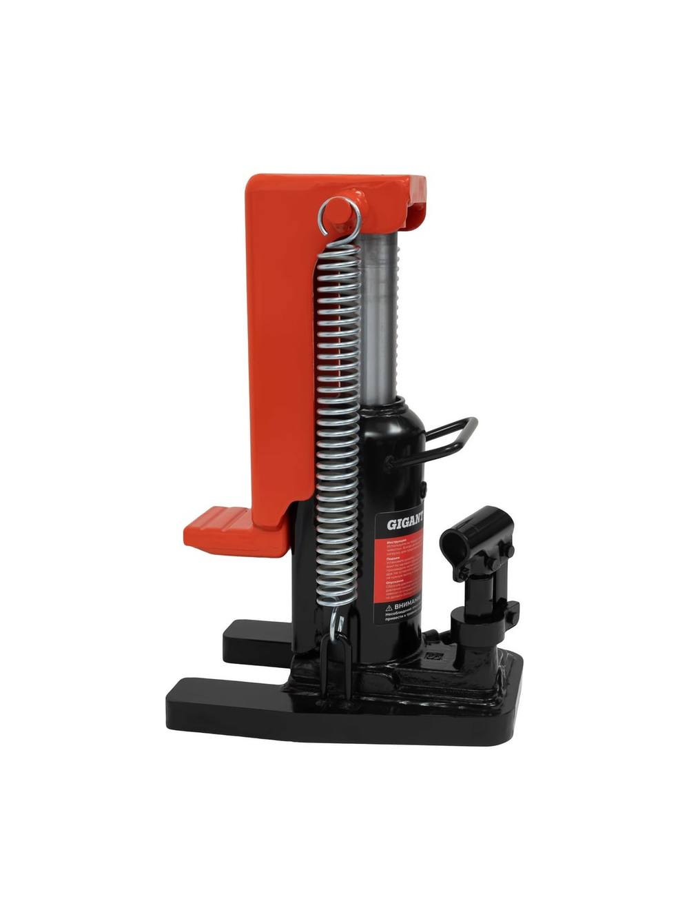 Домкрат гидравлический автономный с низким подхватом 10т., Gigant GJLH-10