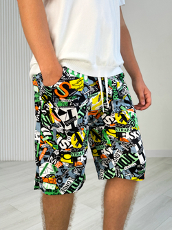 Шорты для мальчика подростковые "Слова"