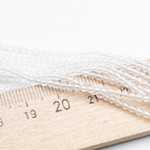 Горный хрусталь граненый бусины, размер около 2,3 мм, цена за нить 38 см