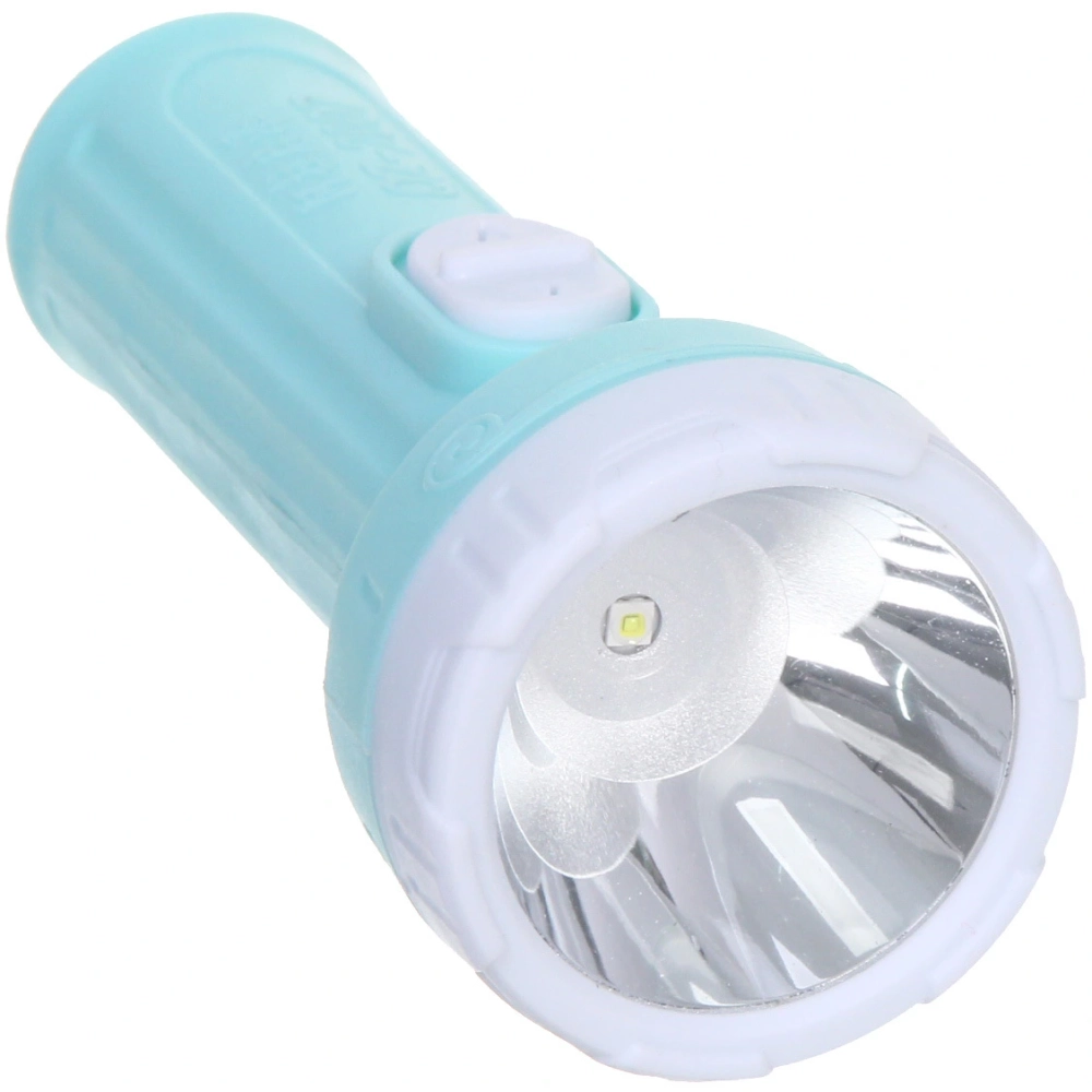 Фонарь ручной 1 режим 1LED 1AA микс 3 цвета QZ2007