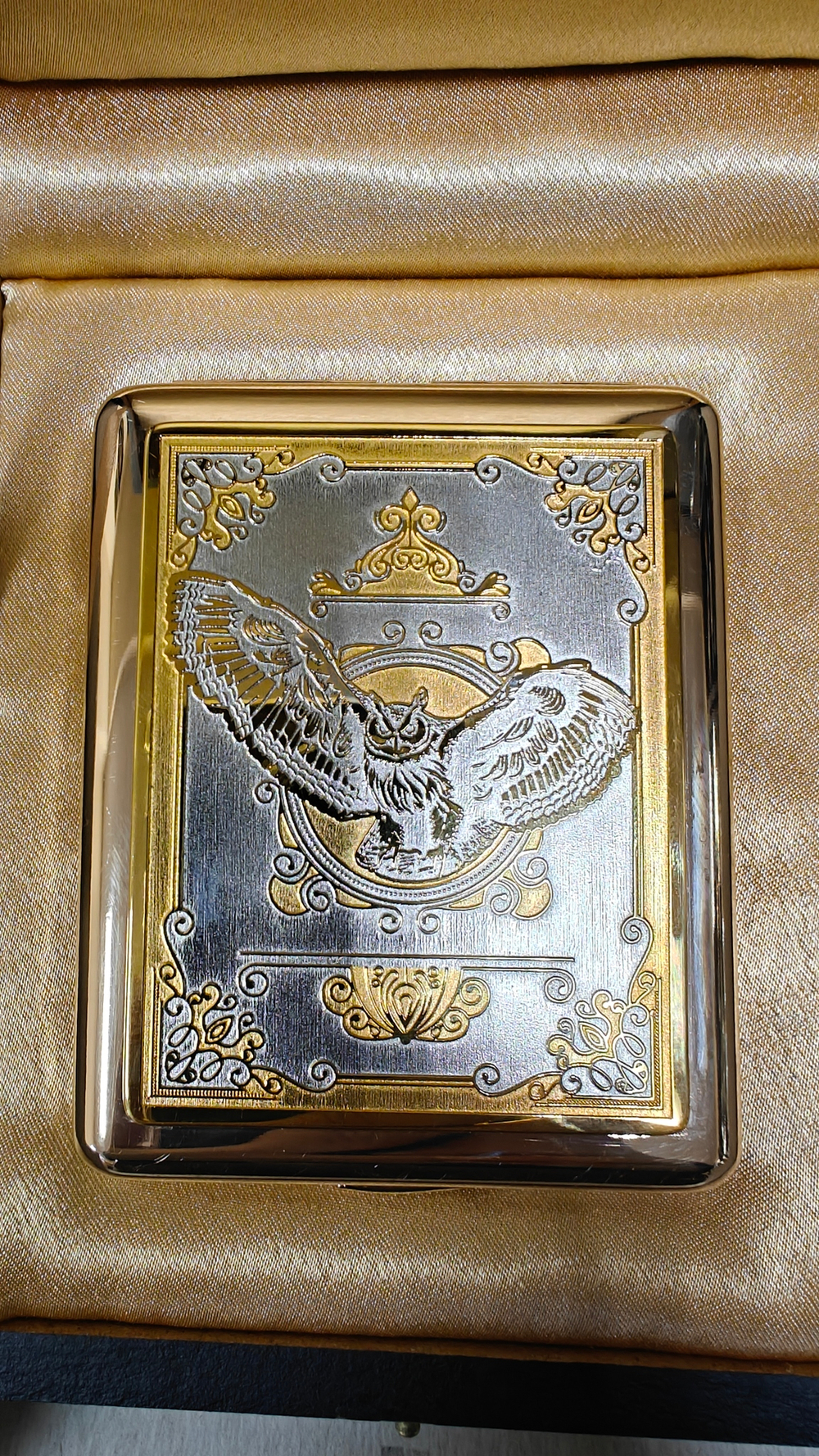 Портсигар с гравюрой на заказ