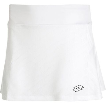 Теннисная юбка Lotto Tech и D4 Skirt - белый