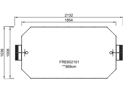 Площадка MUGA, 10x21 м