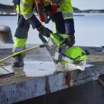 Бетонорез аккумуляторный Greenworks Арт.2009007, 82V, 3,2КВт, без АКБ И ЗУ