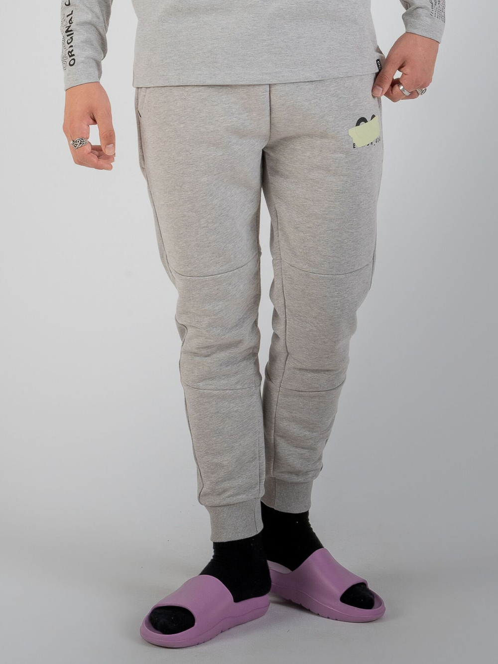 Спортивные штаны мужские ORIGINAL CREATOR, ERROR_404 JOGGERS, Серый