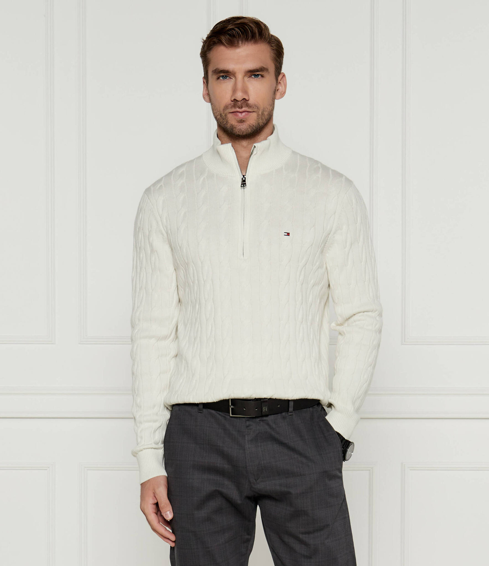 Свитер Tommy Hilfiger - кремовый(MW0MW36532)